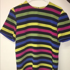 Vintage 90s Joan Leslie MultiColored Blouse